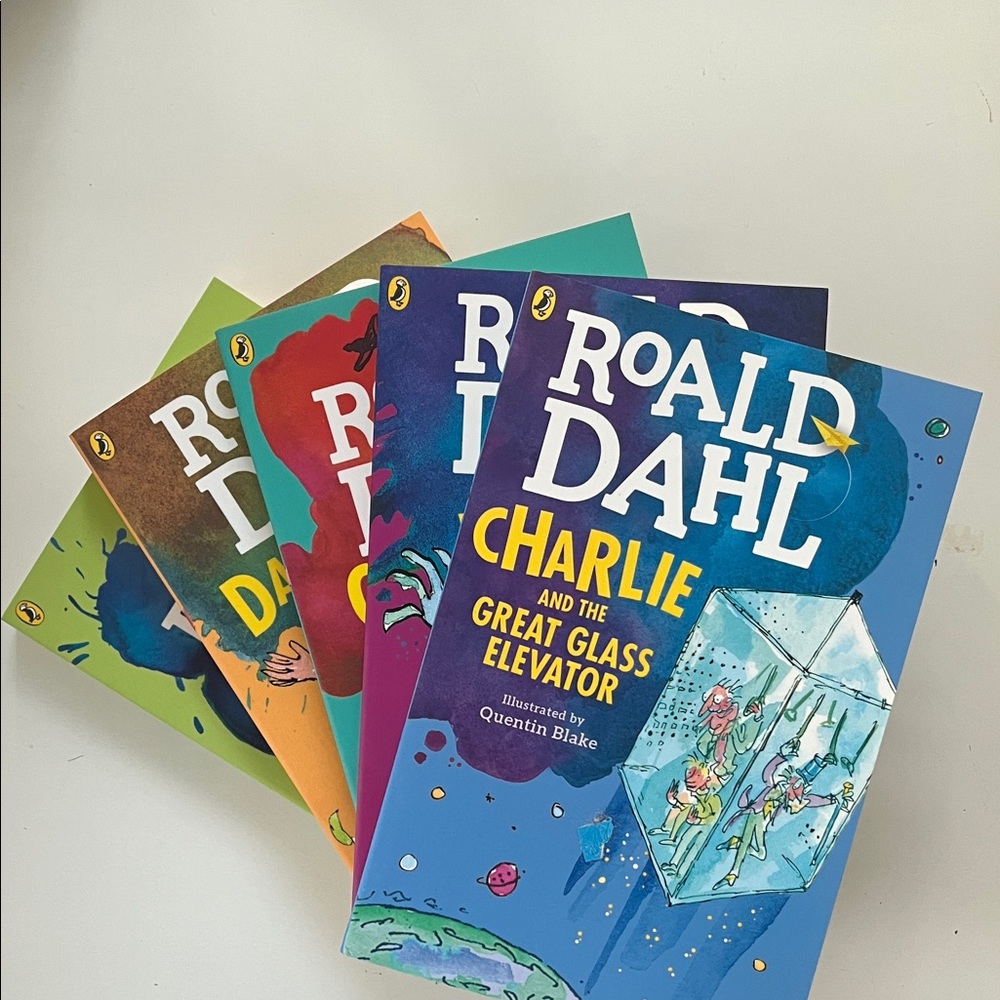 Roads Dahl Book Set of 5 books